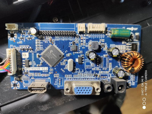 WESCOM长城C2770主板WQ27CE电源驱动一体板12V 3A MHV7X02VB V2.2