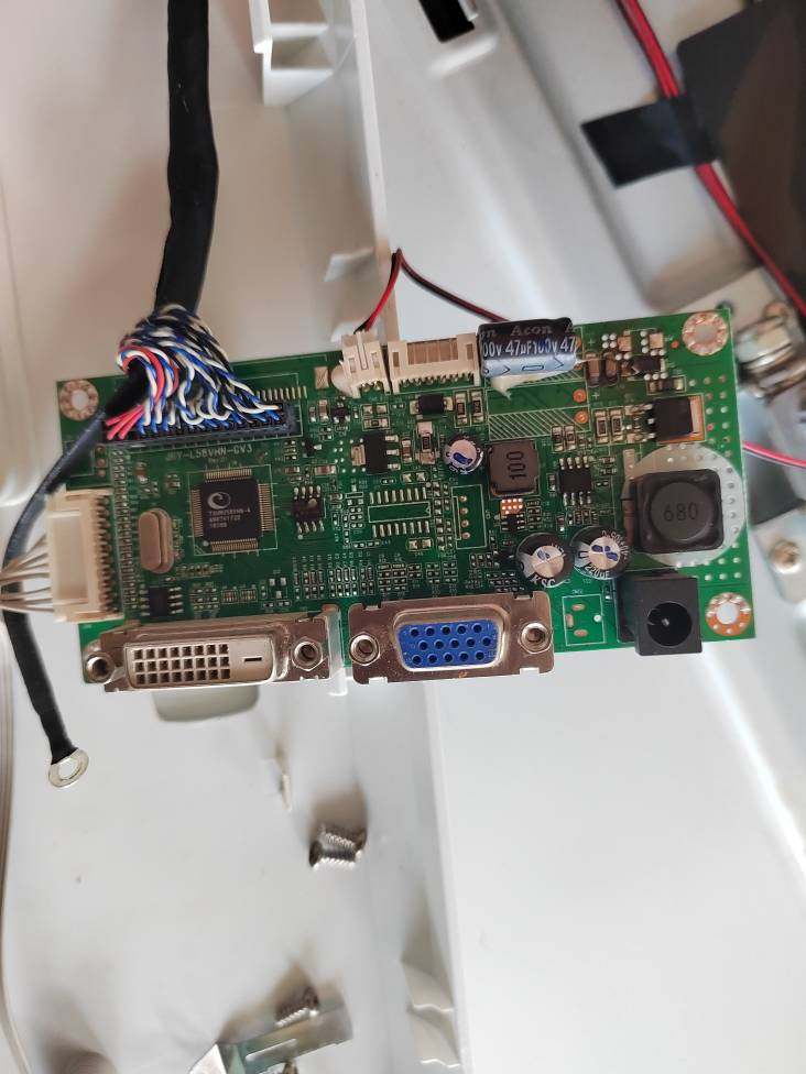 hkc惠科显示器l2402主板e240w电源驱动一体板a240s