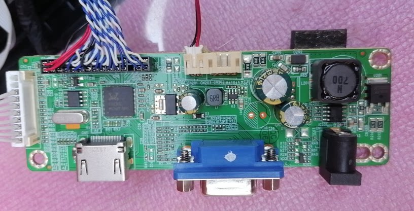 MAYA玛雅显示器A2402N/P主板R2408电源驱动一体板 松人R240图片