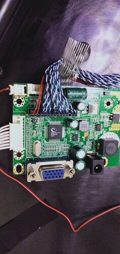 WESCOM长城显示器E2223主板MNYB215T电源驱动一体板