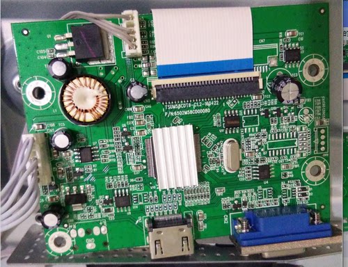 原装HKC显示器NB24C4 主板Q24PRO驱动板P/N:6502M58CD00080