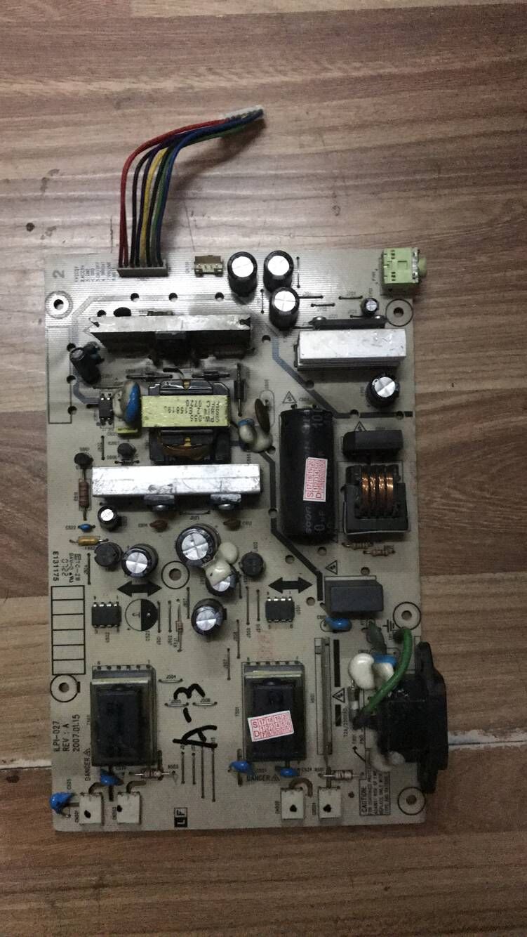 惠普/HP W1907 电源板 L1908W 高压板 ILPI-027 490481400600R