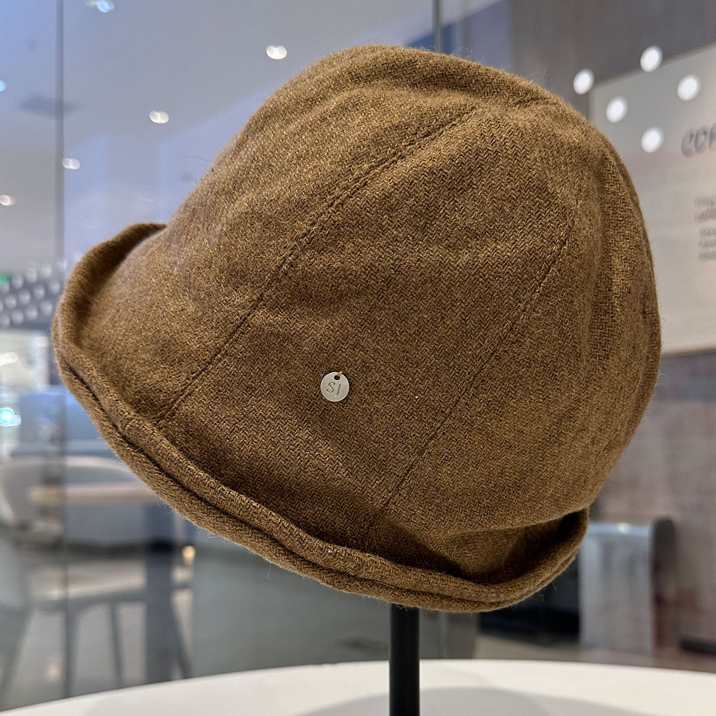 女秋冬新款卷边羊毛渔夫帽韩版百搭显脸小可折叠盆帽极简风水桶帽,服饰配件/皮带/帽子/围巾,帽子,淘宝优惠券,粉丝福利购,淘宝优惠卷