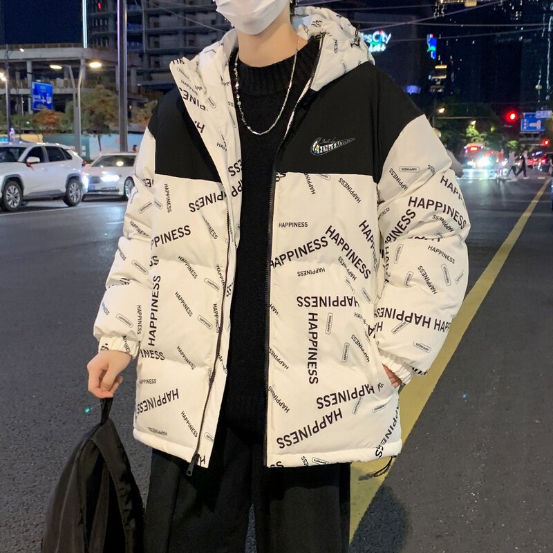 奥莱精选棉衣男冬季新款宽松时尚休闲帅气保暖青少年户外运动外套