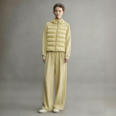 加绒休闲棉服阔腿裤 减龄运动套装 冬装 今年流行 两件套 女2026新款