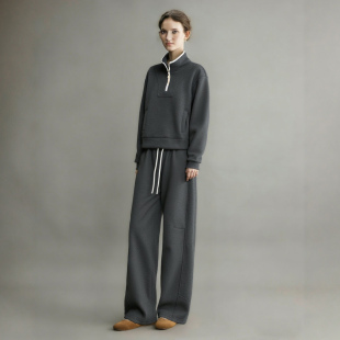气质穿搭一整套高级感卫衣两件套 新款 休闲减龄运动套装 女2026春季