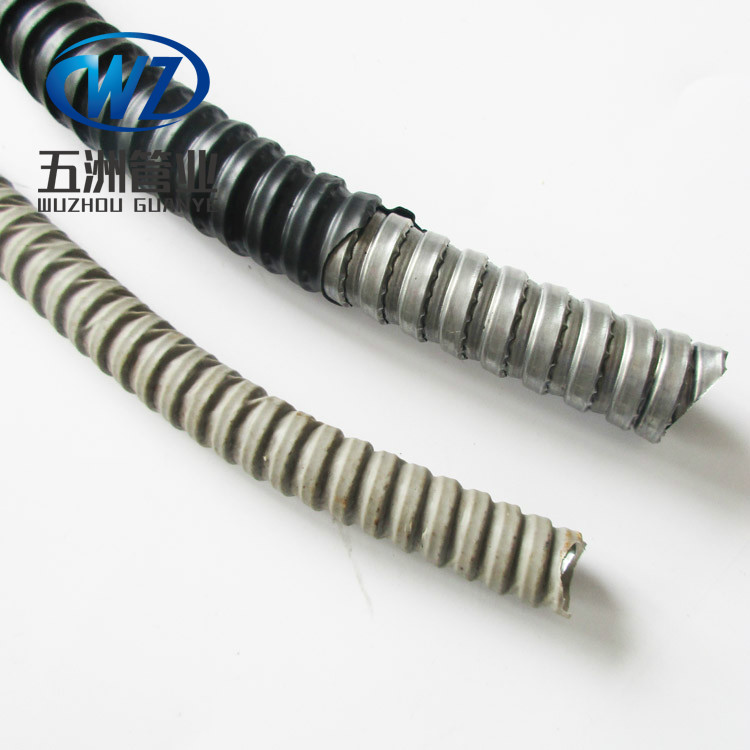 金属包塑软管 波纹管 电线套管 镀锌金属软管(普通）1/2 Φ16mm