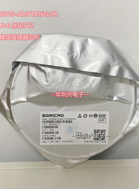 SGM6013-ADJYTDI6G/TR 丝印SC2 TDFN6贴片整流降压转换器芯片 原