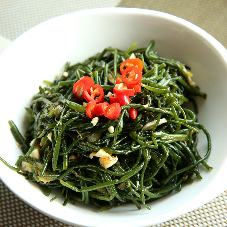 内蒙特产阿拉善沙葱腌制咸菜 下饭菜腌制沙葱 新鲜爽口 当季沙葱