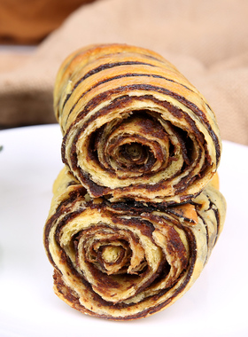 呼市杨老大枣泥焙子牛角焙子面包糕点零食好吃的