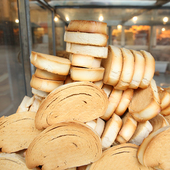 呼市宽巷子烤香馍片500克 早餐食品烤馍饼干馒头片零食