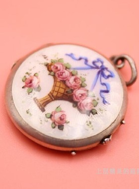 西洋古董相片盒首饰收藏