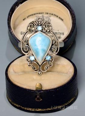 古典艺术925银拉利玛大码戒指