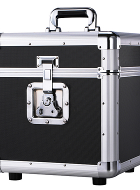 ALUBOX黑胶唱片LP存放收纳盒12寸唱片收藏整理收纳影碟胶片箱手提