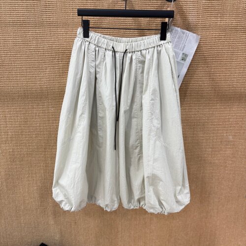 becabeau36633夏装韩版宽松大码慵懒休闲直筒阔型七分裤裙中裤女