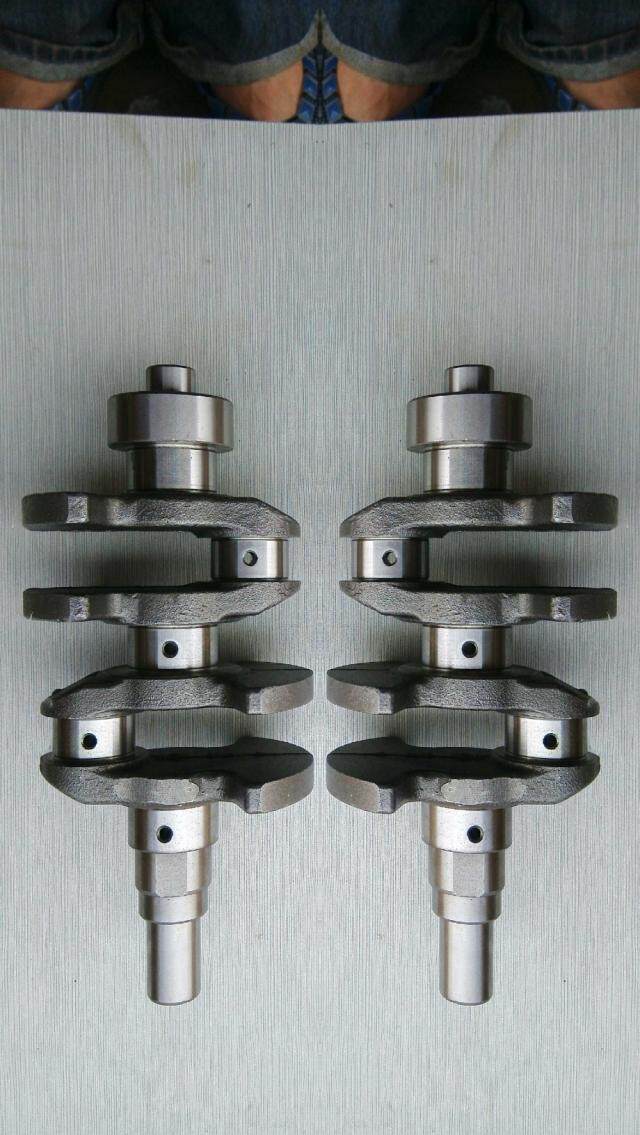 奇瑞272 sqrb2g06 富路 a7专用  后置双缸发动机曲轴