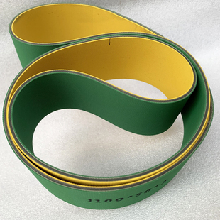 电镀行车工业皮带木工台锯平皮带黄绿尼龙片基带升降机高速传动带