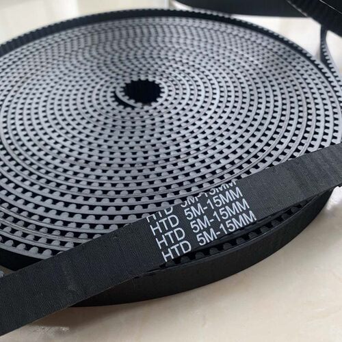 无缝一体黑色橡胶25HTD8M5MS3MT5XLT10同步带工业机械传动带