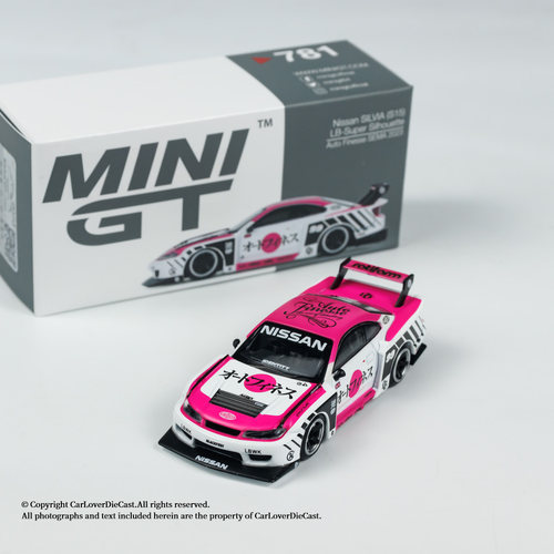 MINIGT 1:64 日产 LB 超级剪影 S15 SILVIA Auto 合金汽车模型781