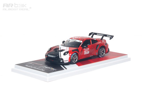 [预售]AR Box 1:64 保时捷 Porsche 992 GT3 R 赛道版汽车模型