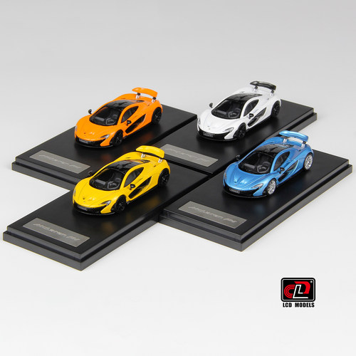 LCD 1:64 McLaren P1 迈凯伦 P1 合金赛车模型