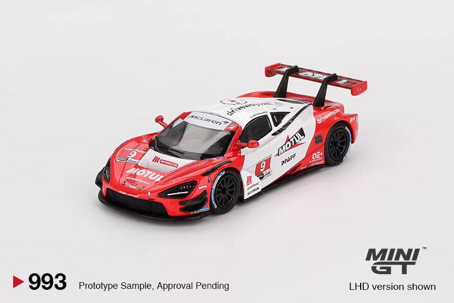 [现货]MINIGT 1:64 迈凯伦 McLaren 720S GT3 Evo #9 合金车模993
