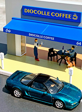 现货Tomytec 多美卡 TLV Car Snap 21a 场景咖啡馆