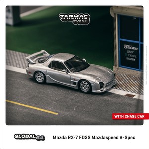 Tarmac Works TW 1:64马自达RX-7 FD3S A-Spec合金汽车模型