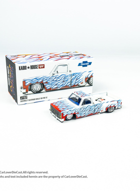 KaidoHouse+MINIGT 雪佛兰 Silverado Dually on Fire V2 合金车