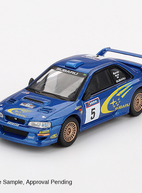 [现货]MINIGT 1:64 斯巴鲁翼豹WRC 1999年 澳大利亚拉力赛冠军986