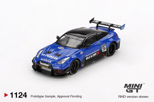 [现货]MINIGT 1:64日产GTR R35 NISSAN 35GT-RR 合金汽车模型1124