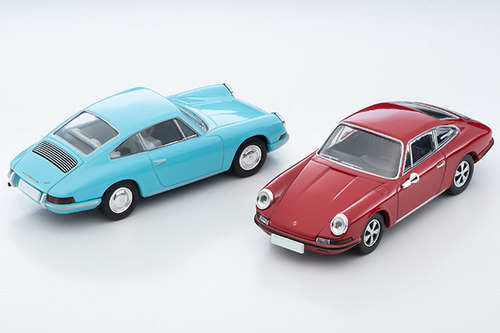 [现货]TOMYTEC TLV 1:64 LV-86h N110c 保时捷 911 合金汽车模型