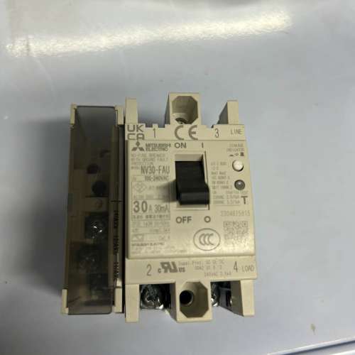 (议价）漏电开关NV30-FAU，2P 30A，带辅助端子，