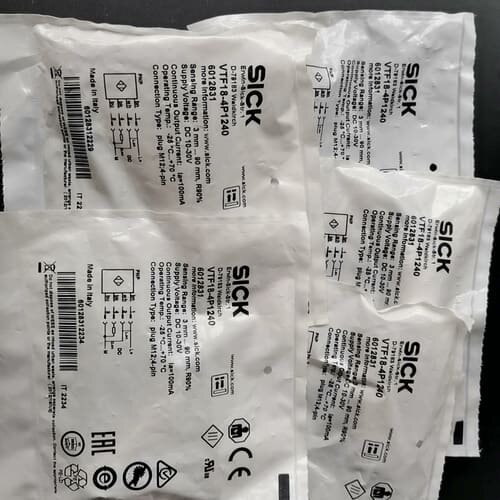 SICK传感器VTF18-4P1240 6012831有（议价)