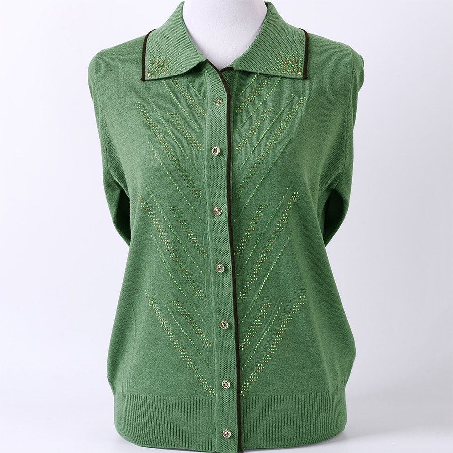 中老年女装秋装妈妈毛衣开衫翻领薄款外套奶奶长袖羊毛针织衫上衣,女装/女士精品,中老年女装,淘宝优惠券,粉丝福利购,淘宝优惠卷