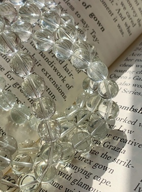 天然手链绿水晶绿阿塞小清新显白