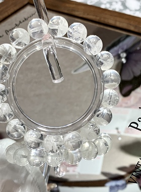 皮皮pipi｜天然高品质婚纱白雪花幽灵手串一物一图半盆雪花白水晶