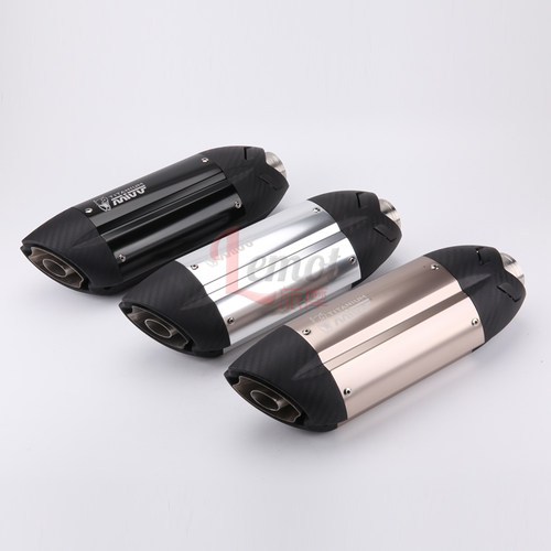 雅马哈R6 R1 川崎Z1000 Z800 MIVV魔鬼摩托车改装排气管 通用改装