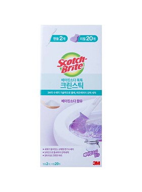 韩国开市客代购直邮 Scotchbrite苏打马桶刷清洁用保护瓷面不受损