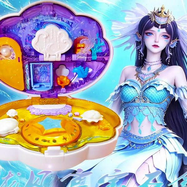 叶罗丽宝石盒子精灵梦花蕾堡冰公主孔雀仙子娃娃的房子家大别墅