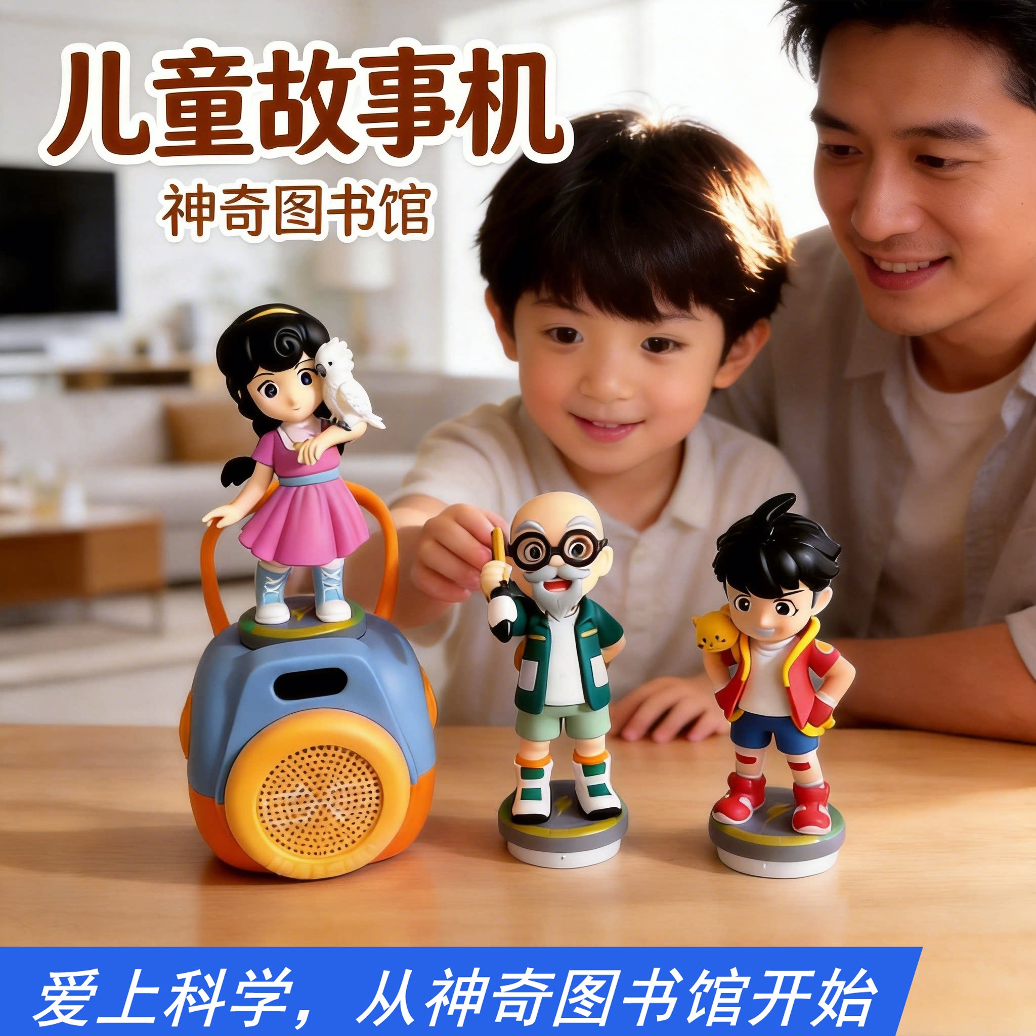 凯叔神奇图书馆3-6岁以上故事机