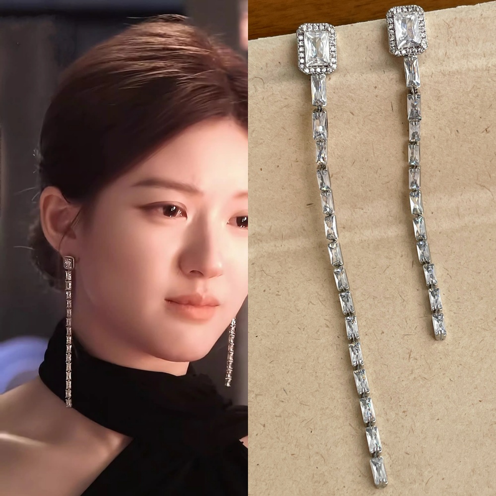 许我耀眼赵露思许妍同款流苏耳环