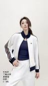 大码 白色立领时尚 休闲服两件 女26年春秋新款 慕格轻奢品牌运动套装