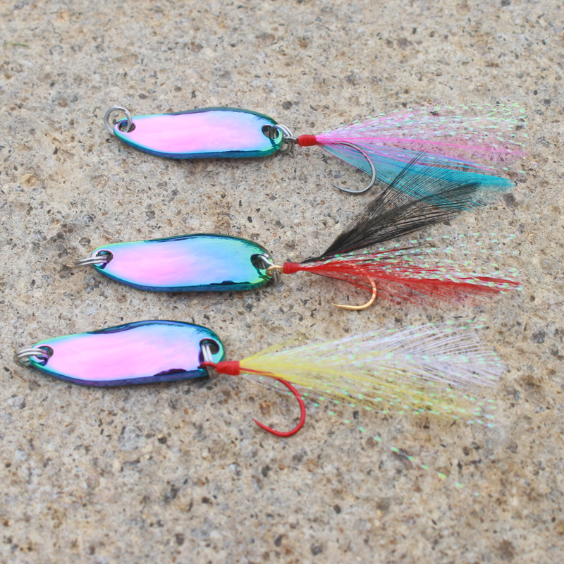 小马口亮片淡水溪流合金电镀翘嘴