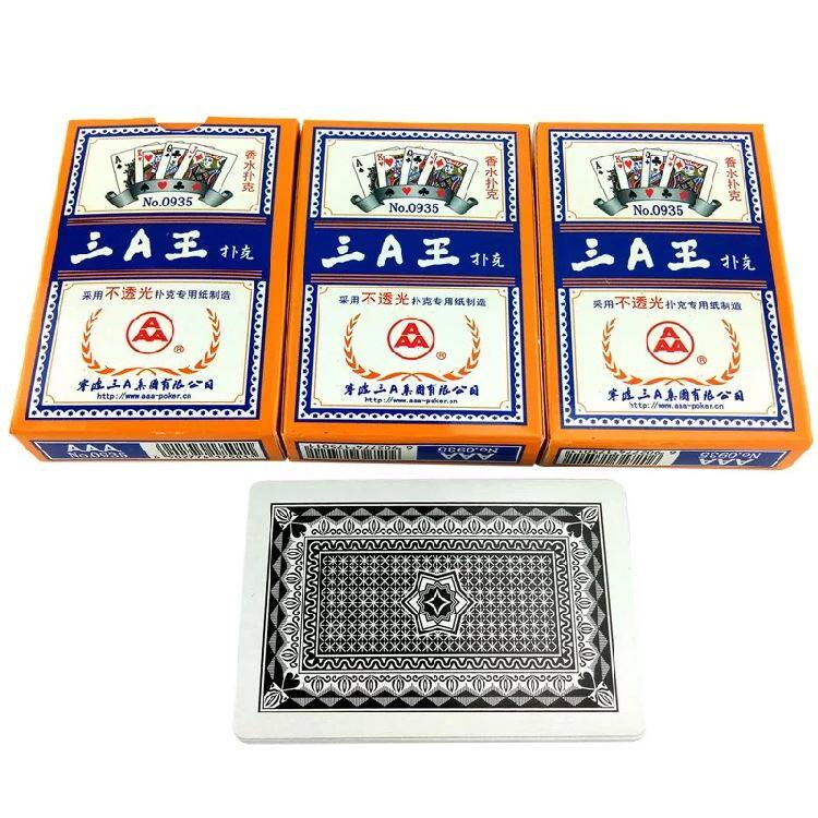 3A王扑克牌0935整箱纸牌扑克麻将牌正品西安3a牌扑克专用牌包邮