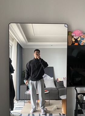 秋季新 GYMSHARK CREST JOGGERS 直筒百搭宽松运动裤卫裤长裤男子