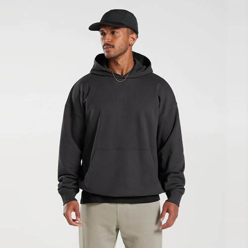 gymshark 宽松运动字母套头帽衫连帽