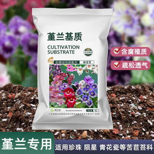 堇兰专用土种植养花苦苣苔科植物珍珠营养土花卉盆栽角堇泥炭土壤
