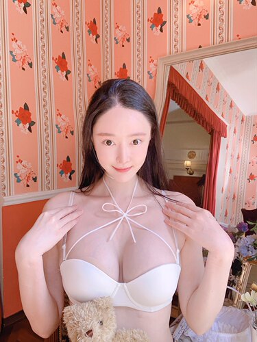 现货AP AGENT大码少女甜美蝴蝶结聚拢绑带软钢圈胸罩可拆卸肩带抹