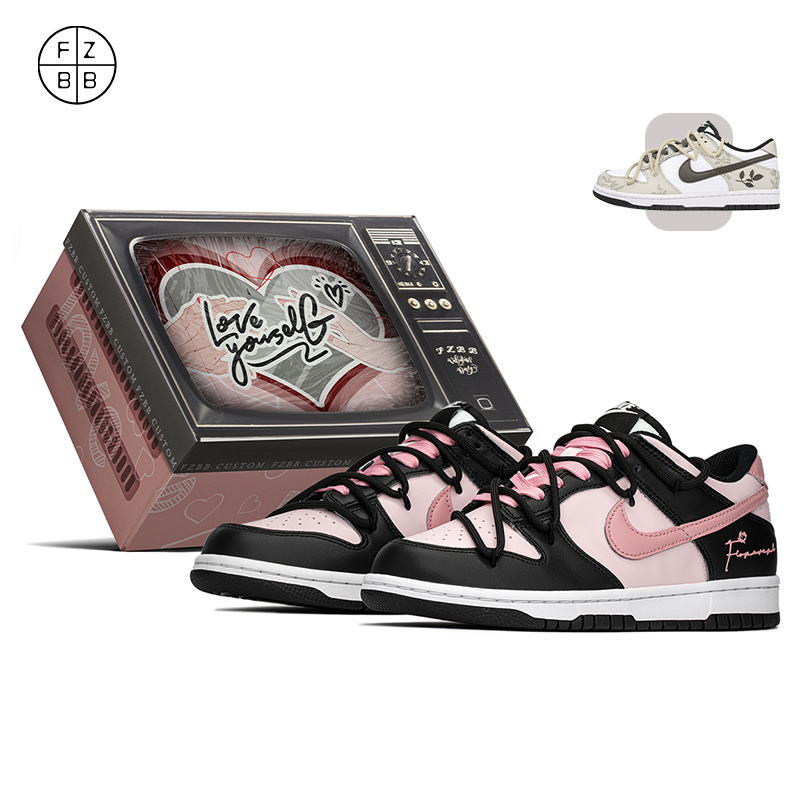 FZBB球鞋定制 Nike Dunk美拉德防滑耐磨低帮板鞋CW1590-100,运动鞋new,板鞋,淘宝优惠券,粉丝福利购,淘宝优惠卷